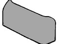NICE Боковая крышка-заглушка корпуса (цвет графит) PPD1867A.4540
